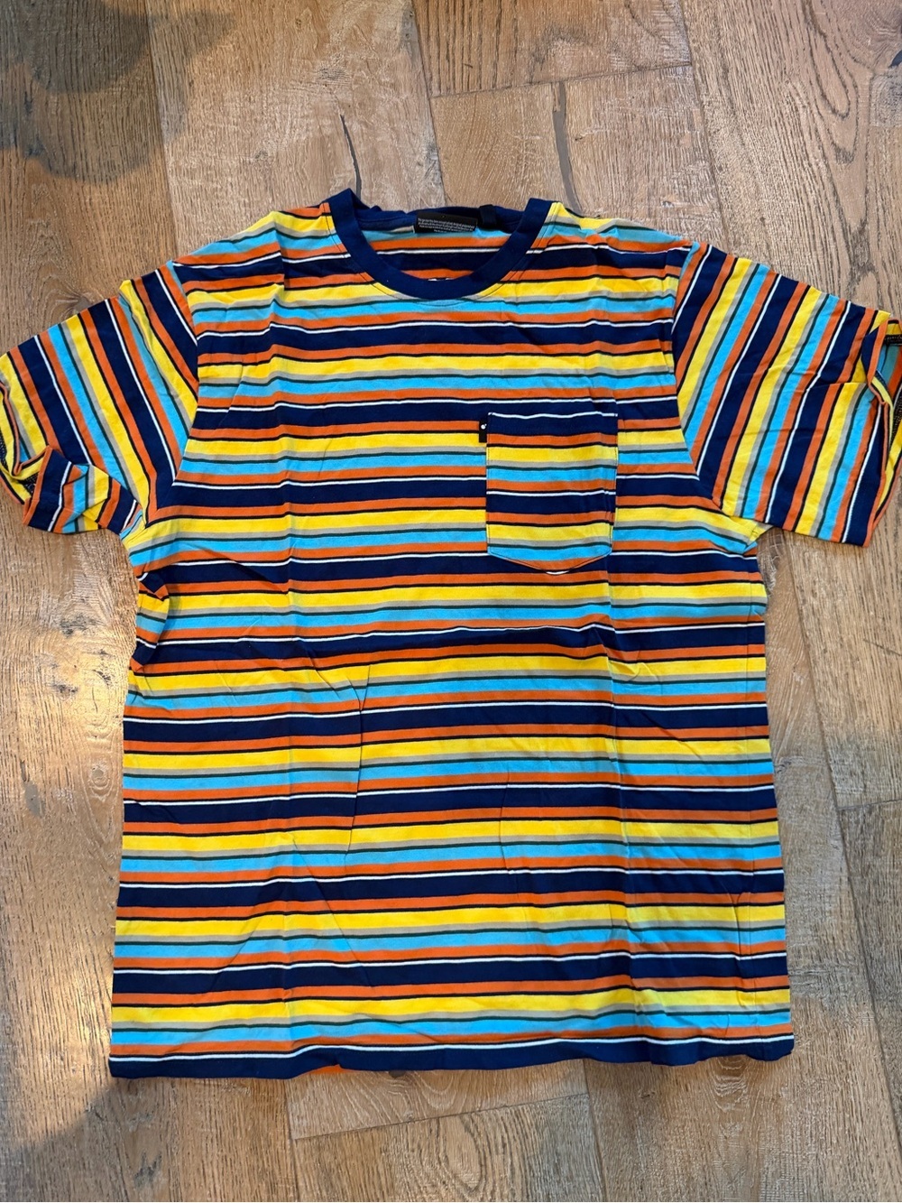 Men’s Short-Sleeve Striped Pocket Tee - Multi
